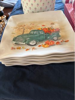Thanksgiving plates