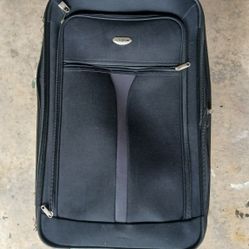 Luggage - Suitcase (Black) Medium Sized: 26" X 17"