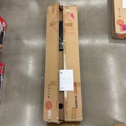 BRAND NEW WLIVE Black Dresser TV Stand for Entertainment Center with LED Lights