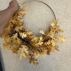✨ Threshold™ Oak Leaf Fall Wreath (22”) ✨