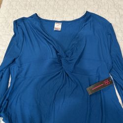 New XL Blue Bodysuit 