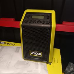 Ryobi 18v Cordless radio + Bluetooth Tool Only