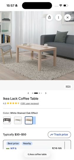 IKEA coffee table
