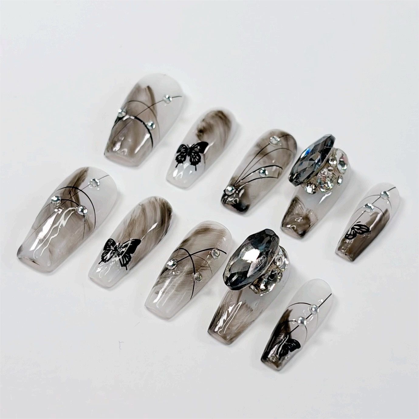 Handmade Press On Nails, S M Size Only