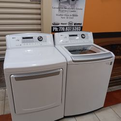 Lg Washer And Dryer 