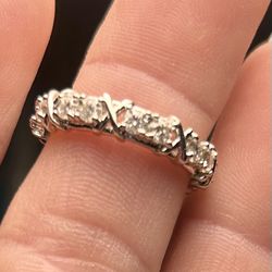 1.2ct Size 7 Eternity Band