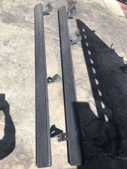 Black running boards