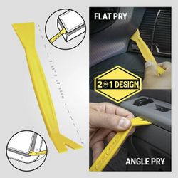 Scosche PRT3-WP1 2-Piece Automotive Trim Removal Tool Set