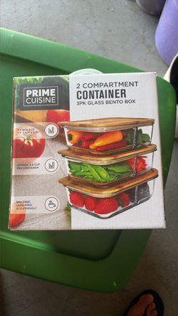 2 Compartment Containers
