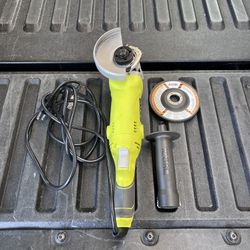 RYOBI 7.5 Amp 4.5 in. Corded Angle Grinder **FIRM PRICE**