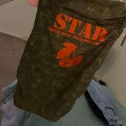 Fancy Brown And Orange Tee