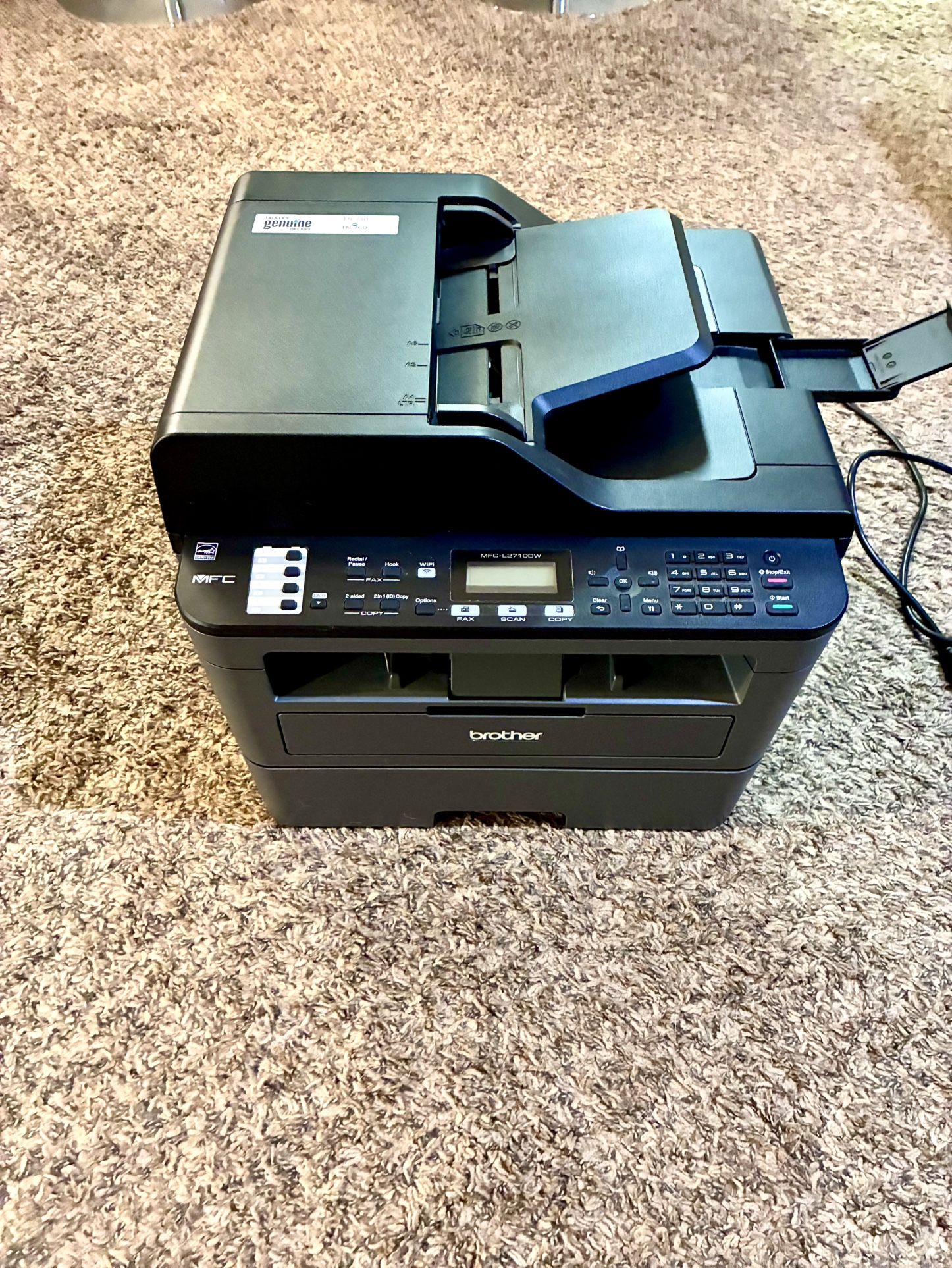Color Ink Jet printer with fax, copy, and scan!