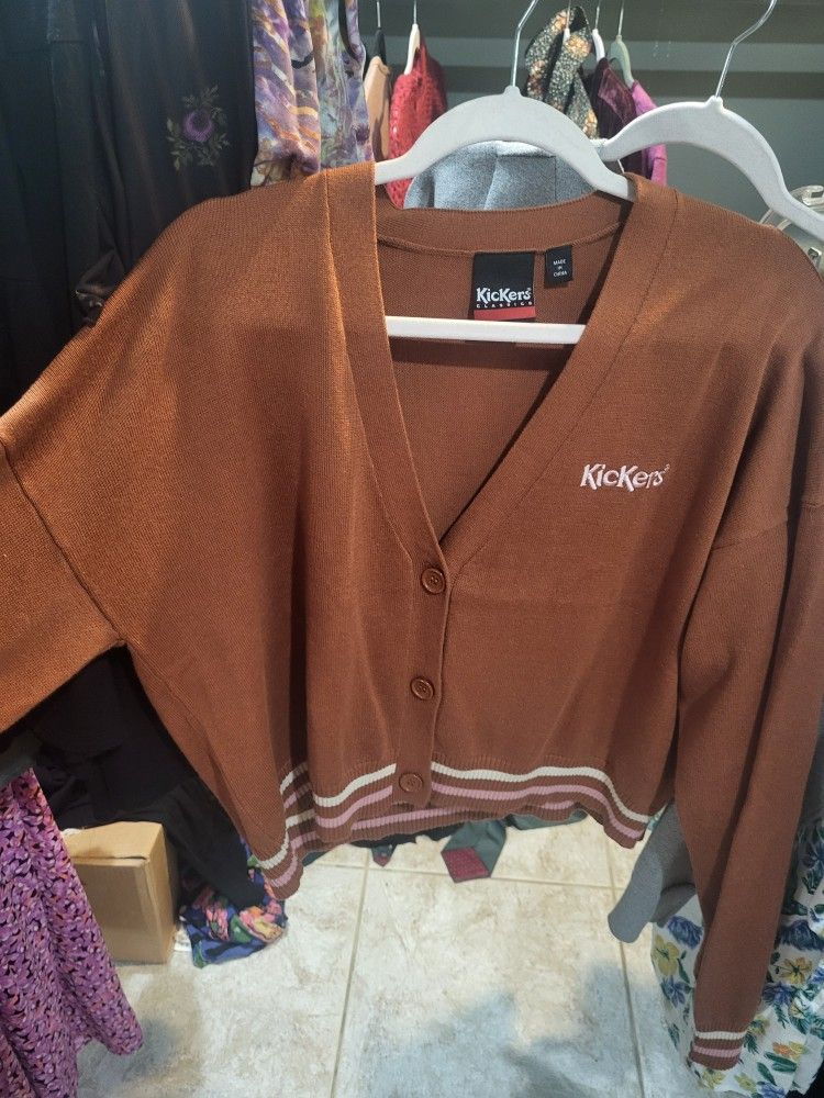 Kickers' Classics Brown Cardigan