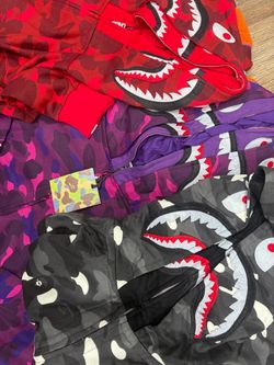 Bape zip ups