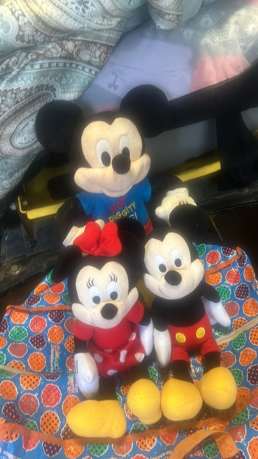 Hot Diggitty Dog Mickey-2stuffies