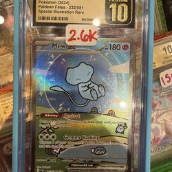 Mew ex CGC Pristine 10