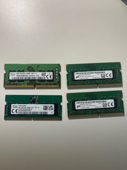 Memory RAM for laptop- 8GB each