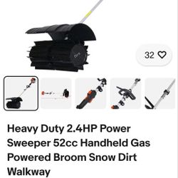Power Sweeper 2.4HP 