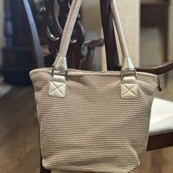 The Sak Cambria Crochet Tote In “teadip” Color 