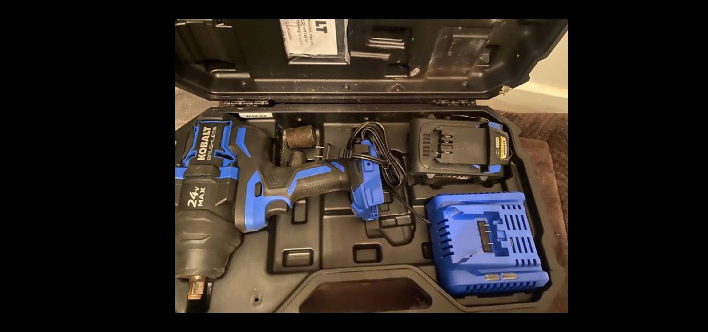 Kobalt Xtr 24-volt Max 1/2-in Drive Cordless Impact Wrench