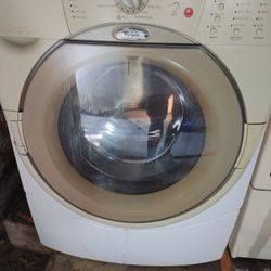 Nice Good Working Cond Whirlpool Duet HT Washer Front Loader Clean PU Lombard Loc Del Avl 708943QKTS (7587)