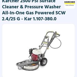 Pressure Washer/surface Cleaner 