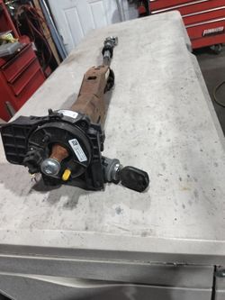 Steering Column With Paired Coded Key Fob For 2011 Ford Flex