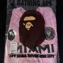 Bape X Inter Miami Shirt