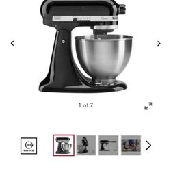 KitchenAid Classic™ Series 4.5 Quart Tilt-Head Stand Mixer.