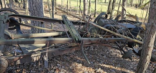 A Model Frame With Engine And Transmission