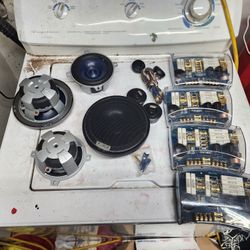Alpine Spx 137a- 5 1/4 Set *rare*