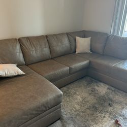 Brown Couch 800 OBO