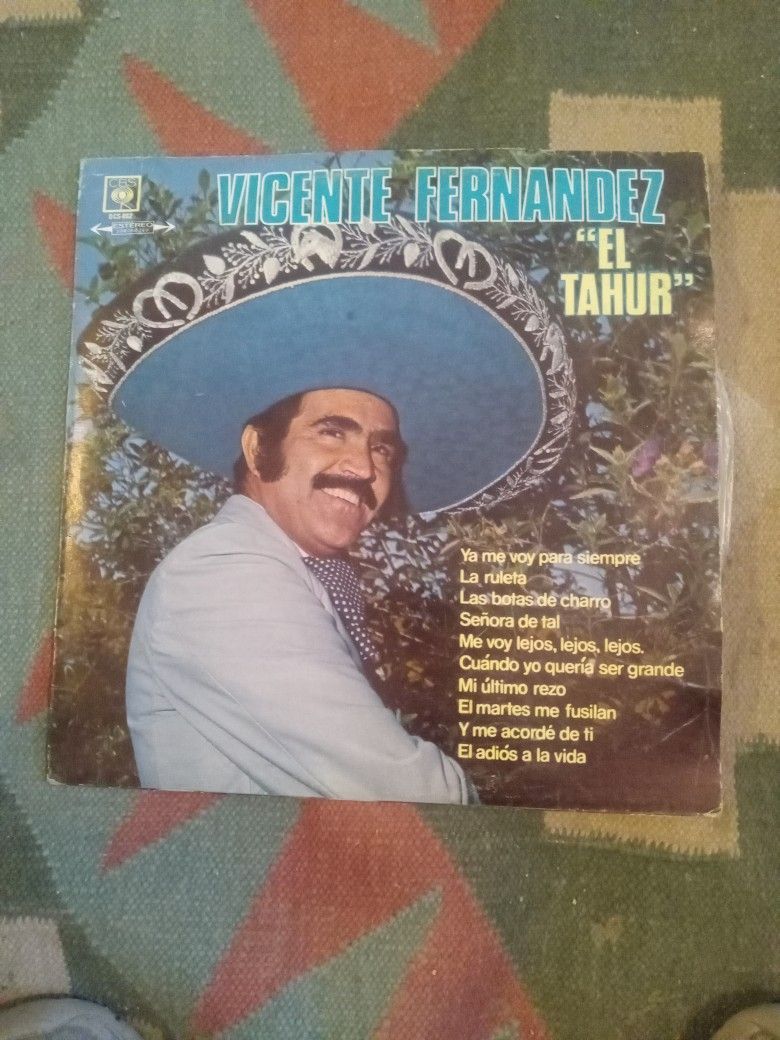 VICENTE FERNANDEZ VINYL LP