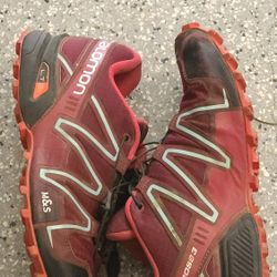 Salomon Womens Speedcross 3 Purple Hiking Trail Running Shoes - US 10