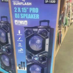 2 X 15” DJ Speaker