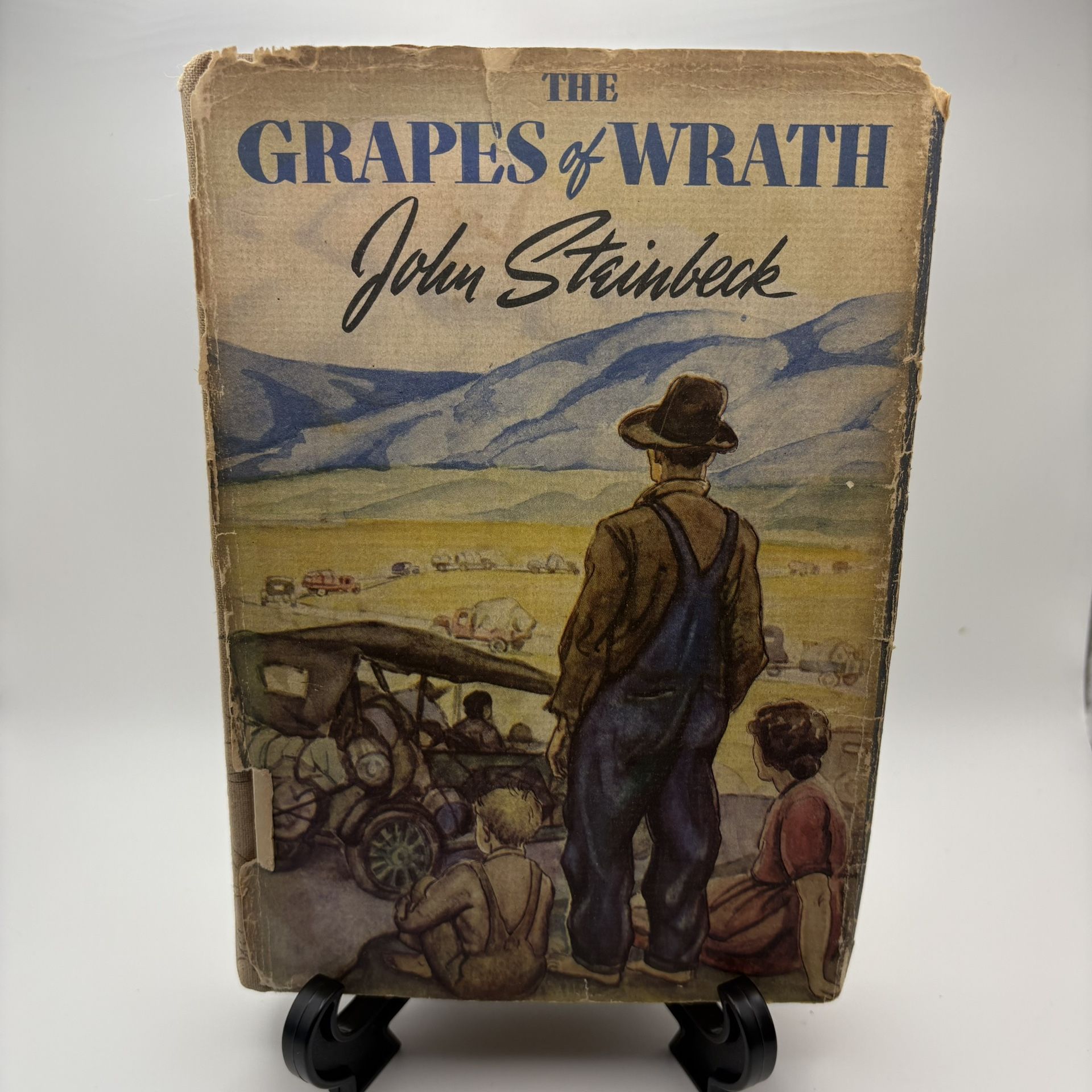 The Grapes of Wrath – John Steinbeck – 1939 Viking Press – Original Dust Jacket