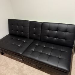 Black Futon Couch