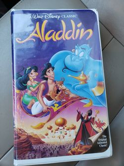 Aladdin WALT DISNEY CLASSIC MOVIE. HOME video VHS