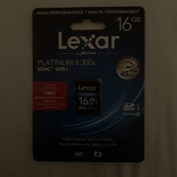 Lexar Platinum II 300x  memory card