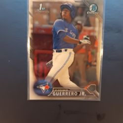 Vladimir Guerrero Jr 1ST BOWMAN CHROME 