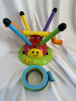 Fat Brain Toys 2-in-1 Musical Jump 'n Toss 