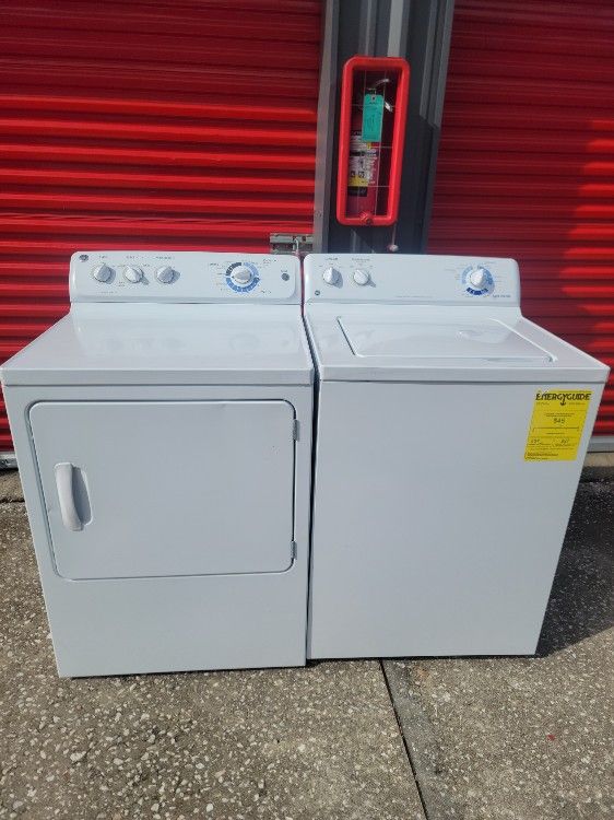 GE Washer And Dryer Like New Very Good Condition You Got 30 Days Warranty 