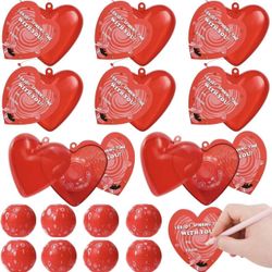 28PCS Valentines Day Gifts Fidget Spinner Balls Valentines Cards