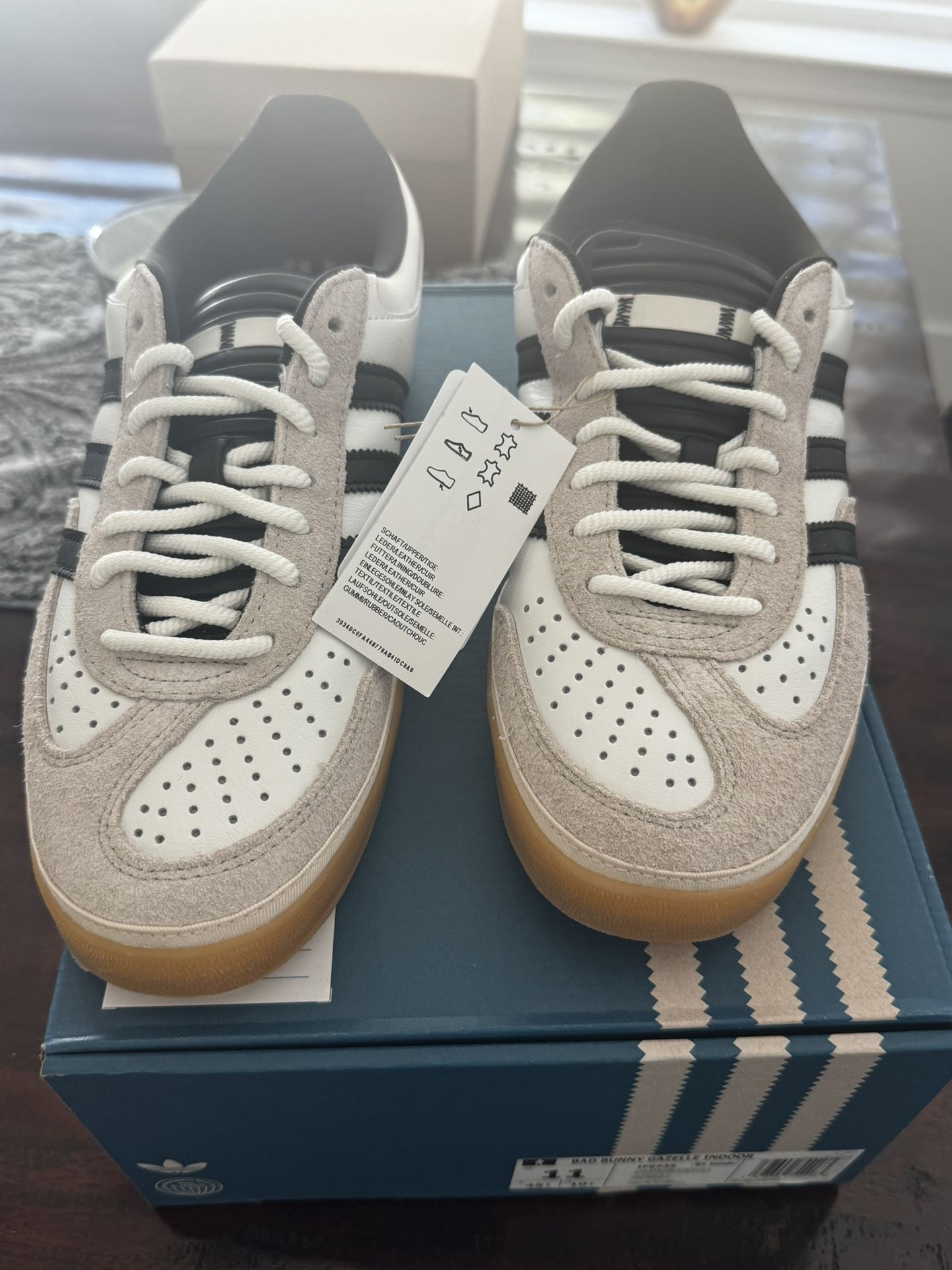Bad bunny Adidas Gazelles