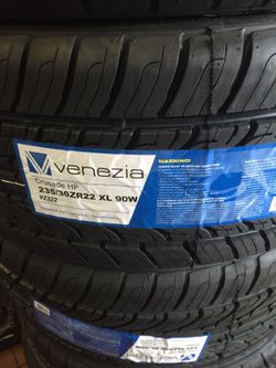 4 new tires 235/30 R22 $399