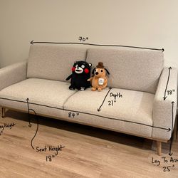 Kasala Maria Beige Sofa