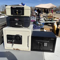  🔐 Sets of Safes & Fireboxes Lot 🔥 Keypad • Dial • Lock Boxes w/ Keys & Codes