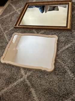 2 Antique Like Room Mirrors  