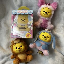 Winnie the Pooh Plush Blind Box Keychain