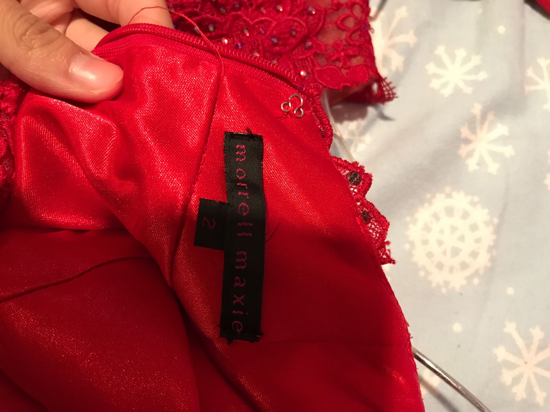 Morrell maxie red dress size 2 for Sale in Cheshire, CT - OfferUp